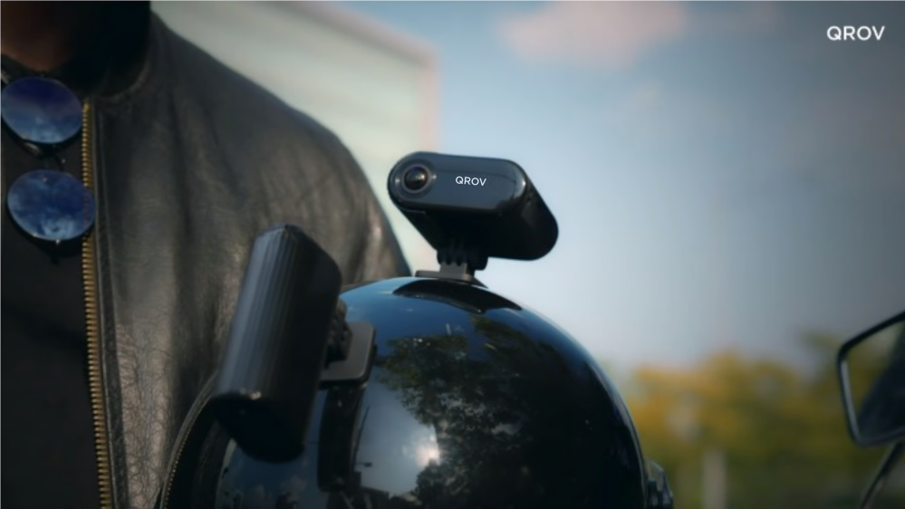 Enhance Your Two-Wheeled Adventures with the Qrov Motorbike Dash Cam